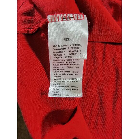 Lacoste Red Short Sleeve T-shirt - sz 7 - Picture 6 of 8